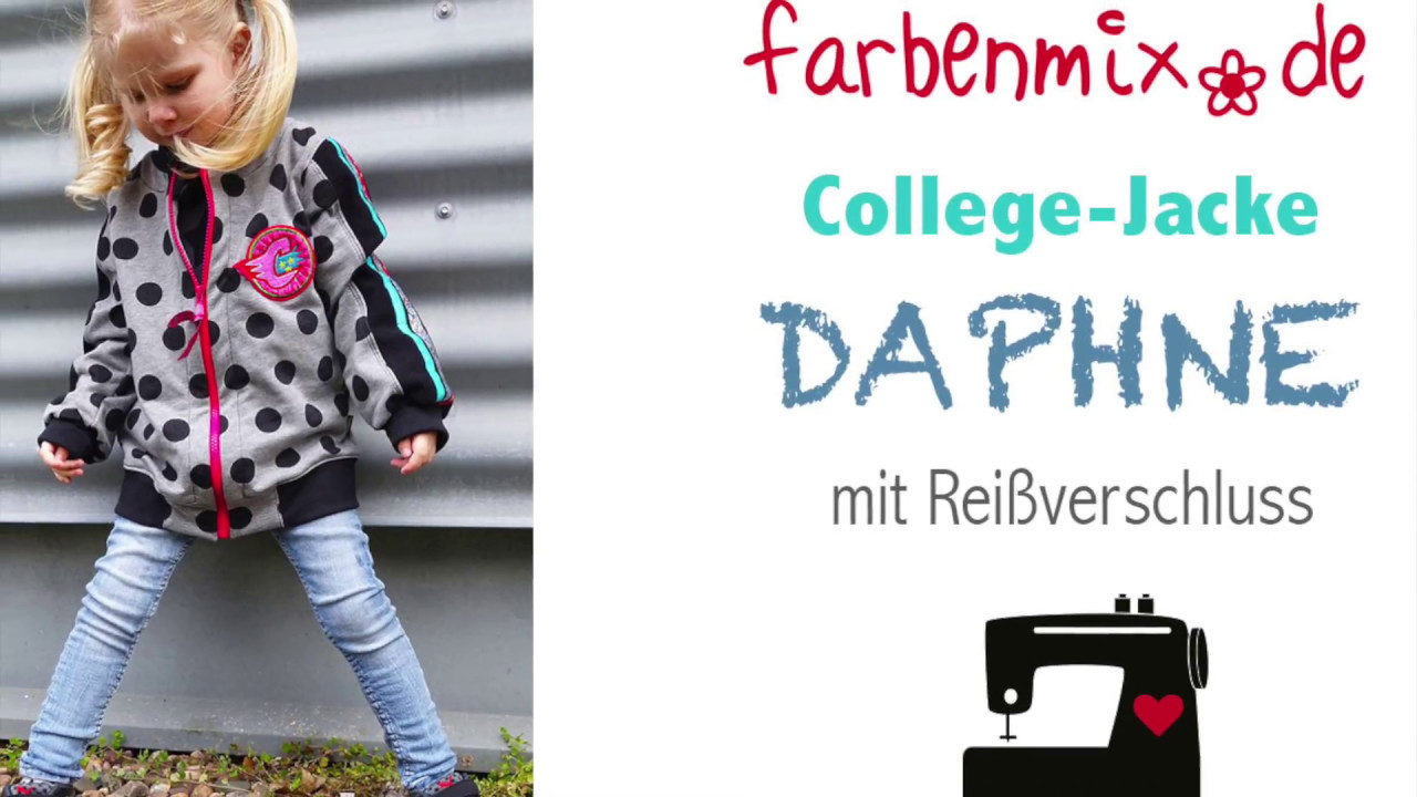 Collegejacke DAPHNE Videoanleitung