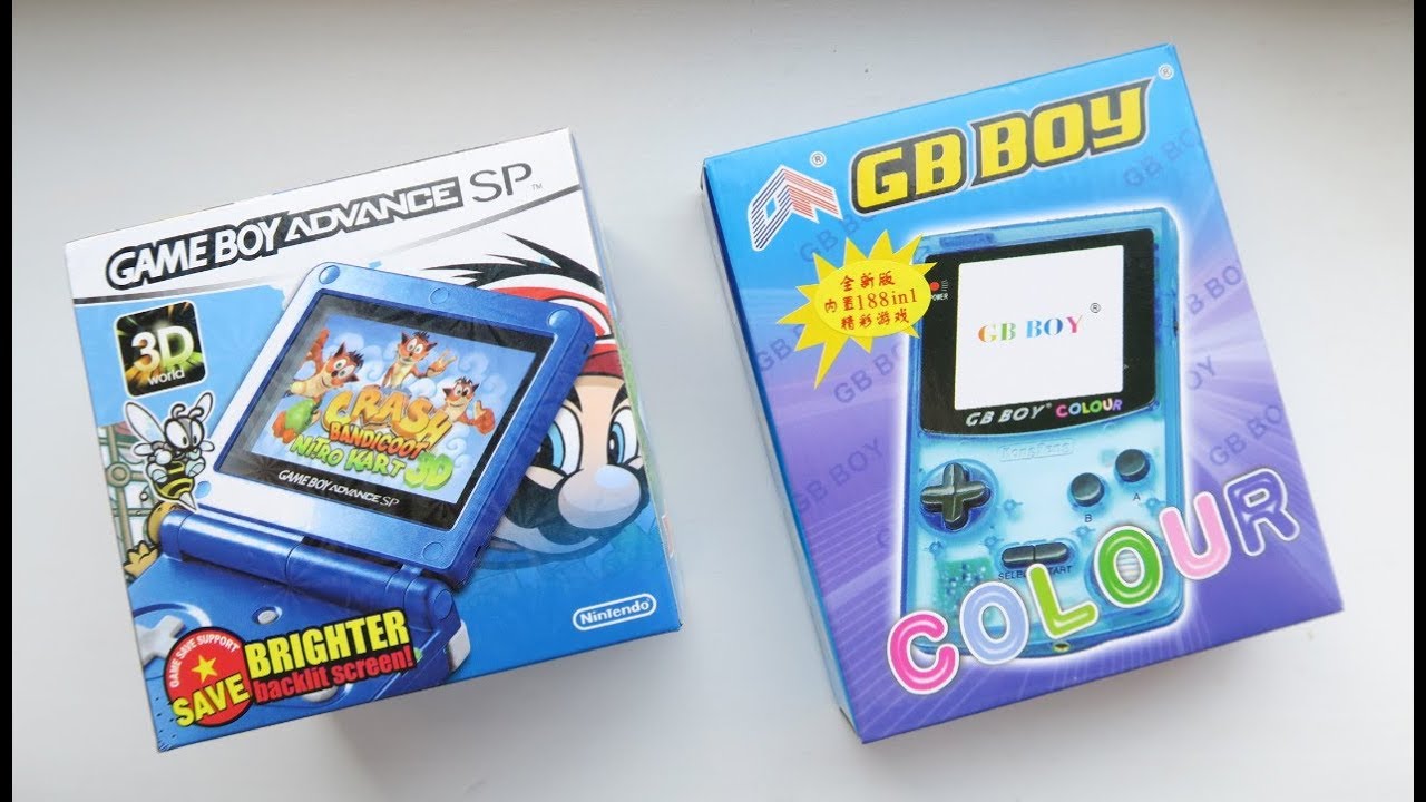 Knock-Off Game Boys! GB Boy Colour + Fake SP