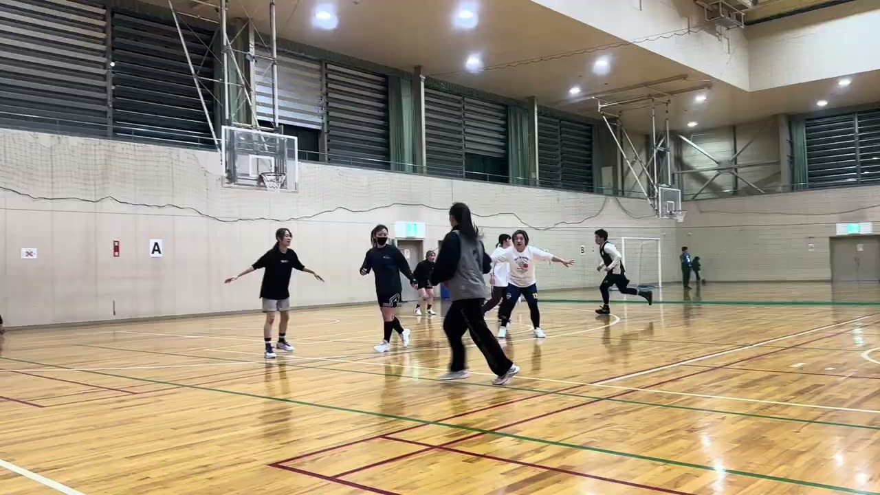 2月8日（日）女子ゲームbasketball#game#バスケ#部員募集#ゲーム