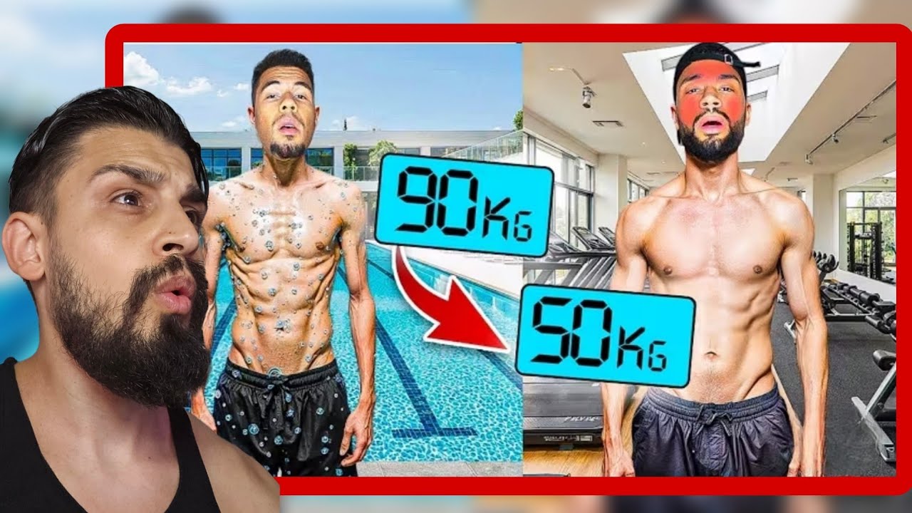 WER SCHNELLER ABNIMMT IN 24 STUNDEN CHALLENGE  [ Marvin und Kelvin Reaction ]