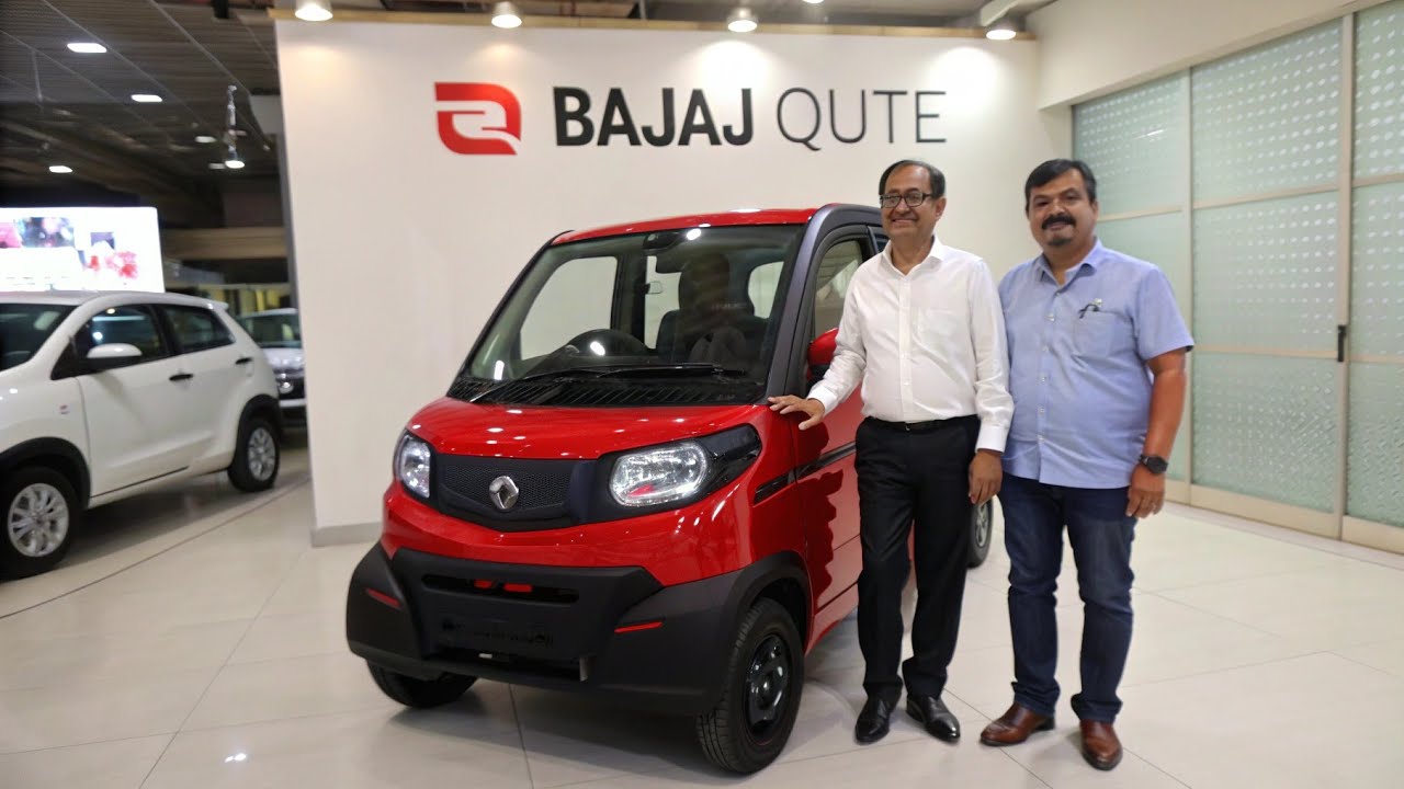 Bajaj Qute 2026 | Наконец-то представлен! Первый взгляд и подробности.