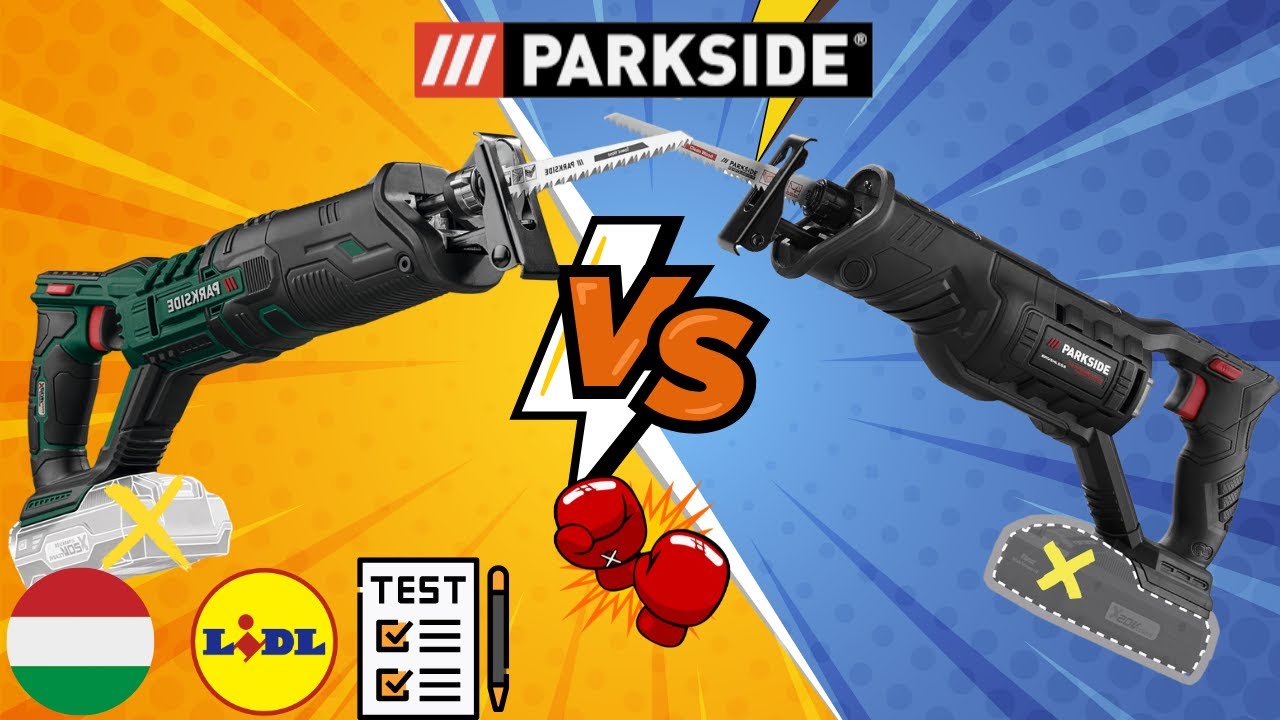 AKKUS SZABLYAFŰRÉSZ Parkside PSSAP 20 li D5 vs  Parkside PSSA 20-Li B2 MAGYARORSZÁG MAGYAR LIDL