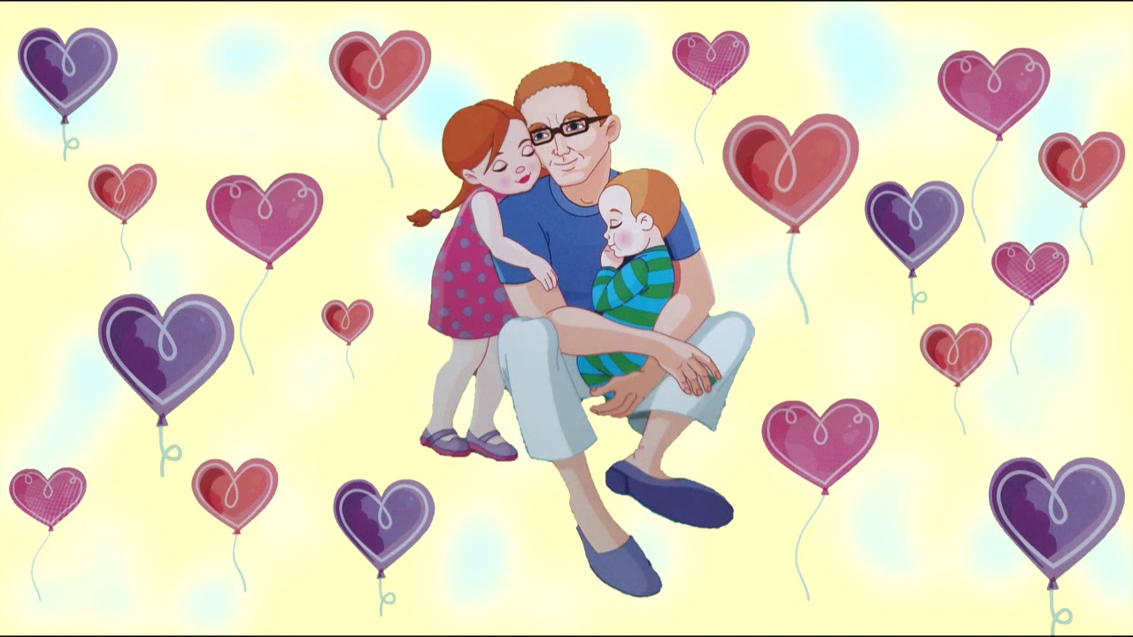 Radosne TV - KOCHANY TATO - PIOSENKA NA DZIEŃ OJCA, piosenki dla dzieci