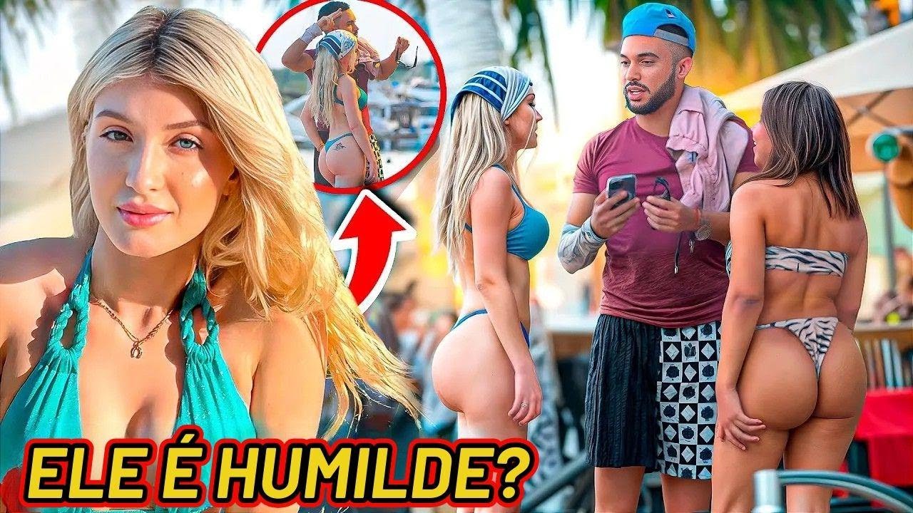Testei uma Loira na Praia — Você Não Vai Acreditar no Que Aconteceu!😱