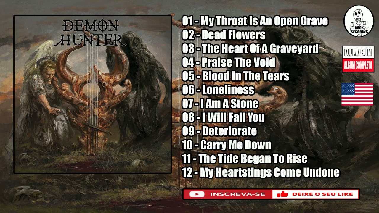 💀 DEMON HUNTER  - SONGS OF DEATH AND RESURRECTION  ( Full Album )  (HQ)