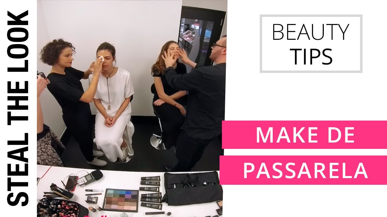 MAKE DE PASSARELA - Rodarte e Noon By Noor NYFW 2016 | Steal the Look Beauty Tips