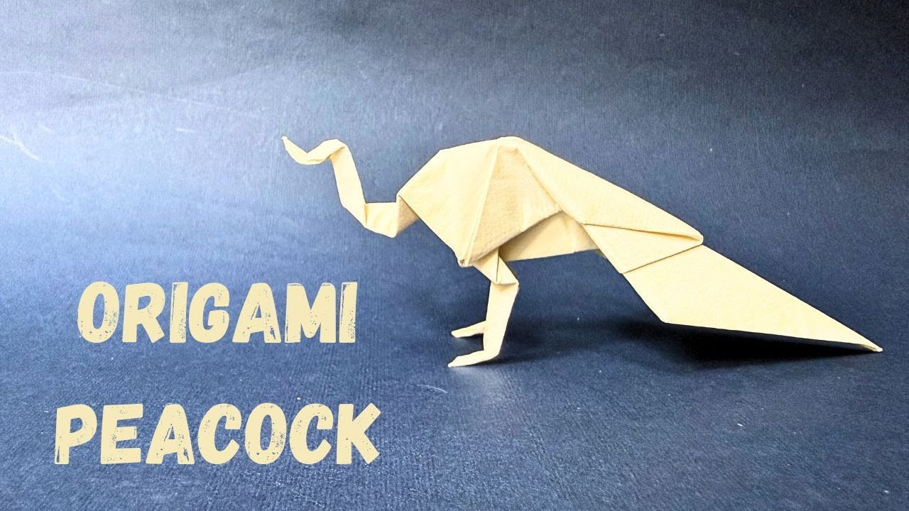 Origami Peacock | How to Make Paper Peacock Step by Step Tutorial | InnoVatioNizer 
