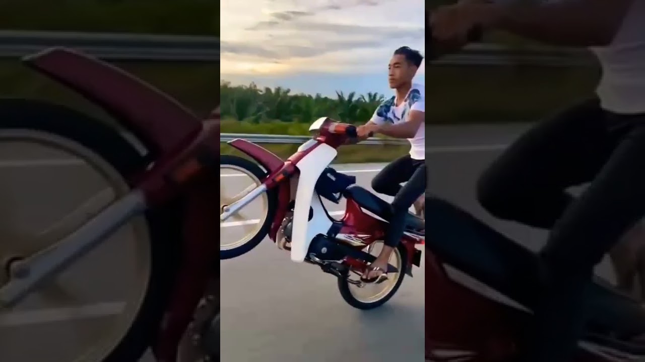 Honda ex5 pacak weelie .. repost by @Pang_reaction