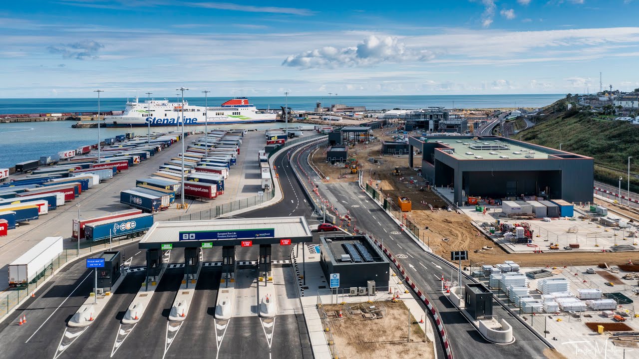Rosslare Europort Redevelopment September 28th 2024