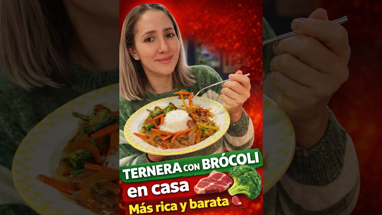 ¡NO VAYAS AL CHINO! Haz esta ternera con brócoli en casa (Más rica y barata) 🥩 🥦