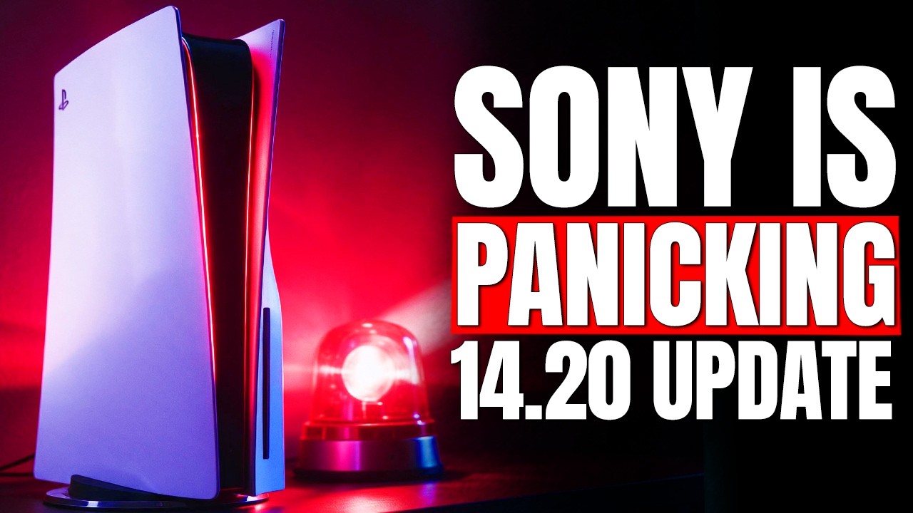 Sony ПАНИКУЕТ из-за НОВОГО обновления PS5 14.20