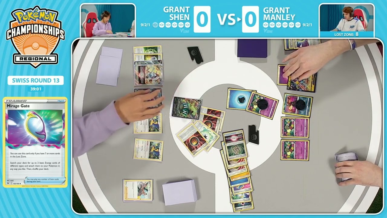 TCG Grant Shen Vs Grant Manley | 2023 Pokémon Hartford Regional Championships Swiss R13