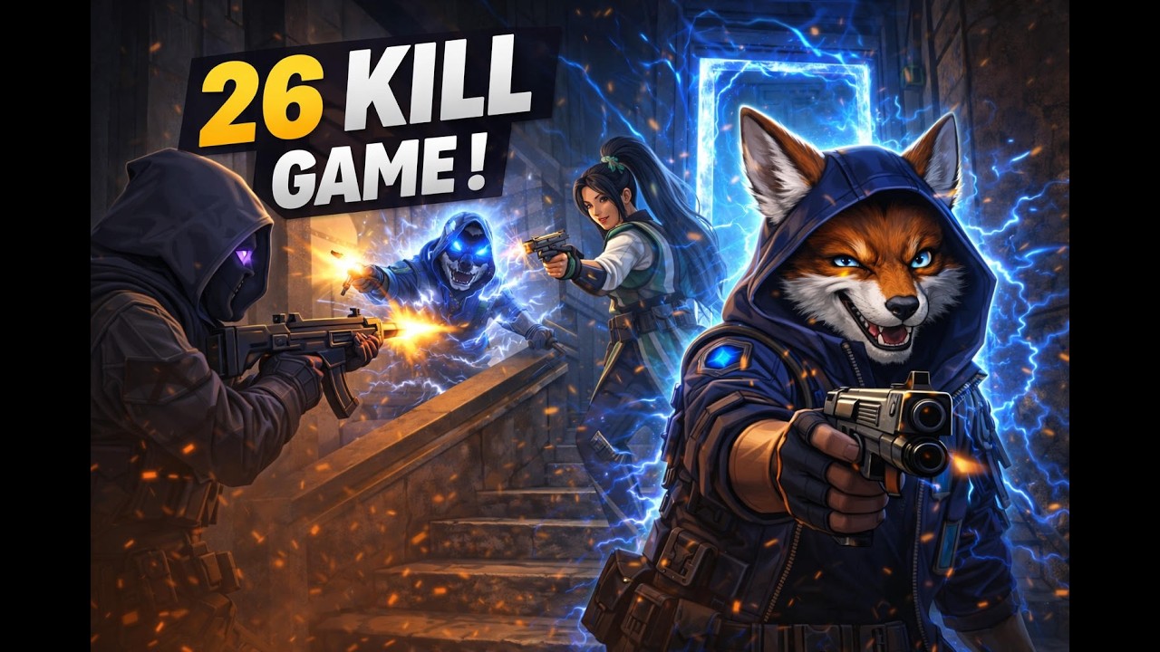 Ranked Climb Series - 26 Kill game with Yoru