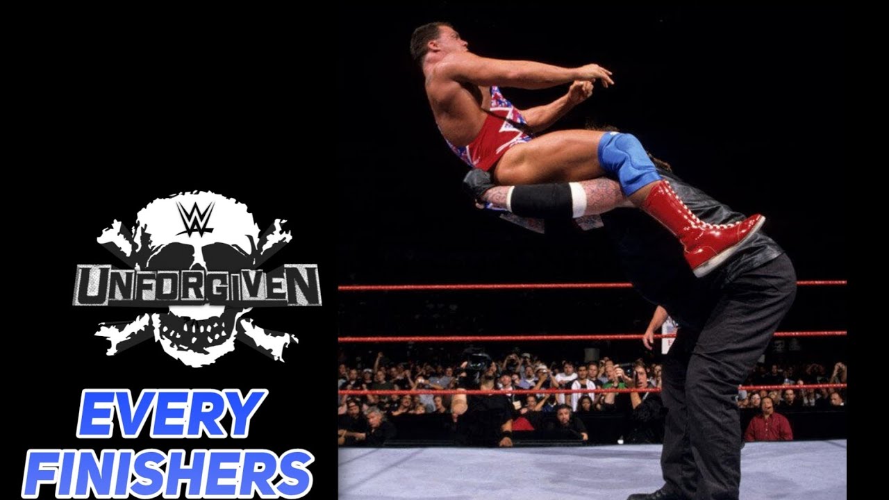 Every Finishers of Unforgiven 2000-2009 Compilation in WWE