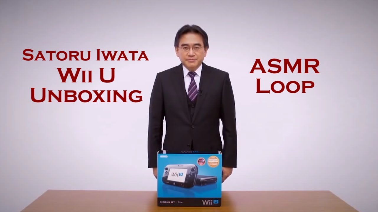 ASMR Loop : Wii U Unboxing - 40 min