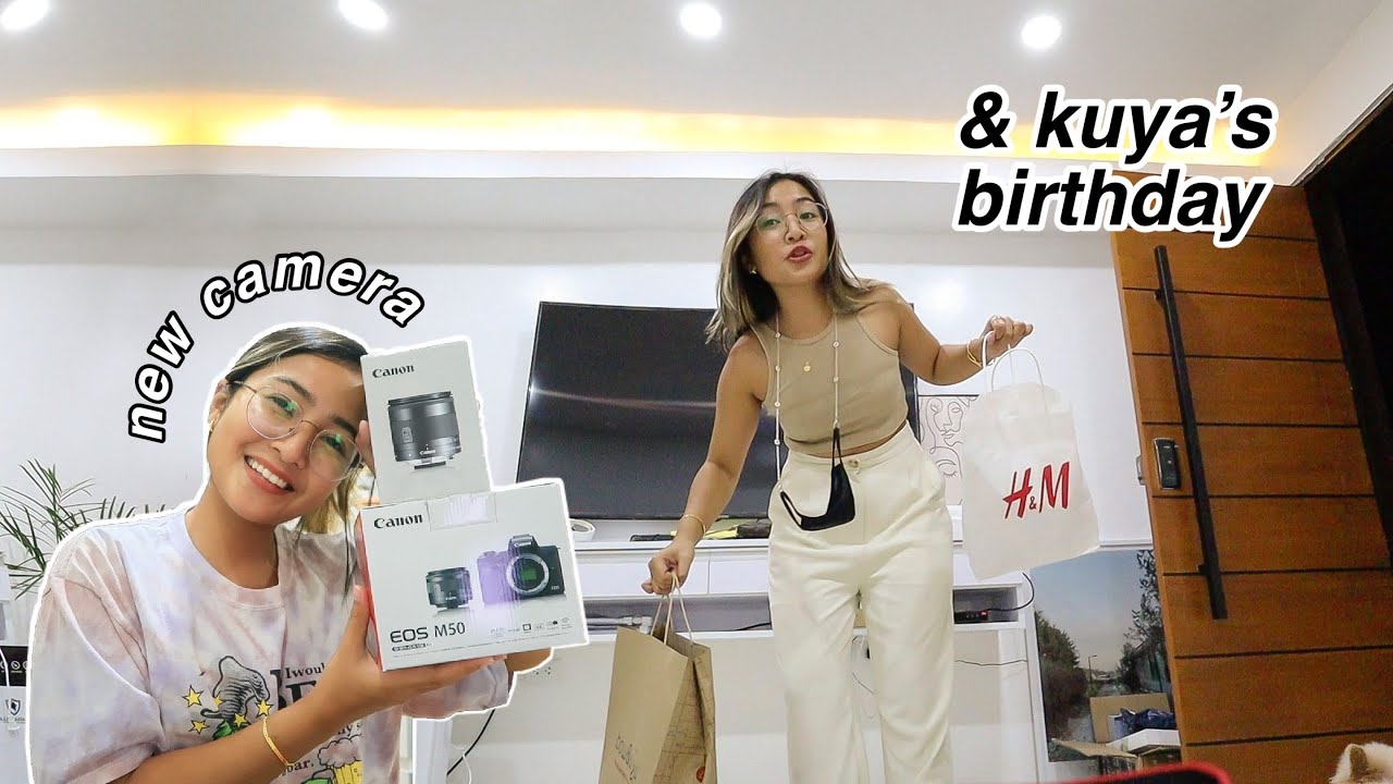 My Week: New Camera & Kuya's Birthday *surprising him! 🥰 | Ry Velasco