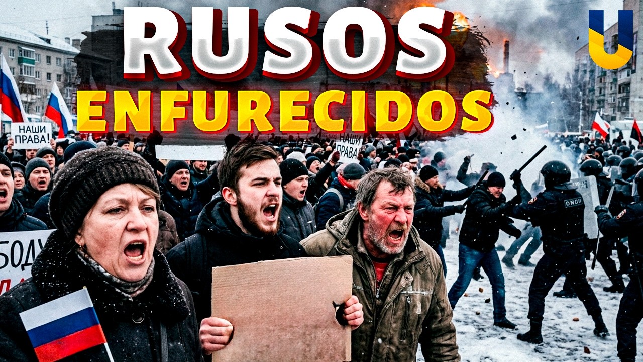 ¡REBELIÓN en Rusia! Siberia ESTALLA: la gente MALDICE al poder
