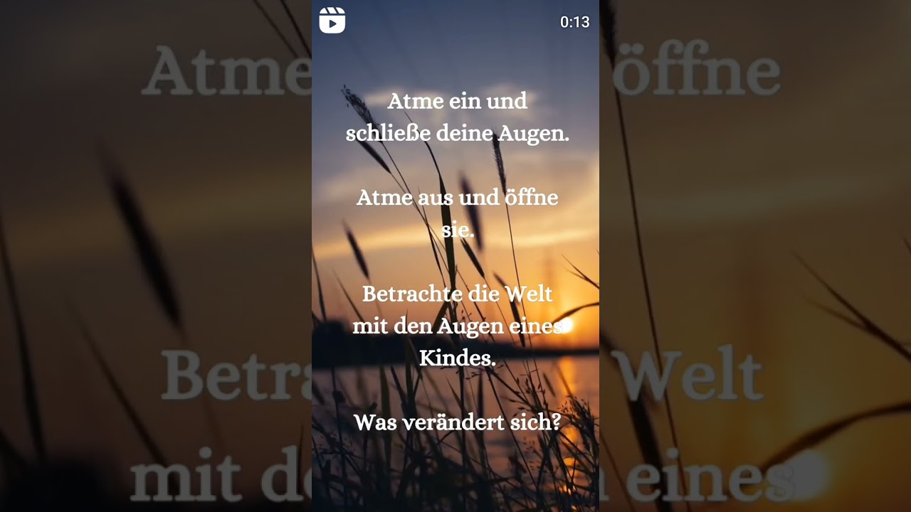 Meditation des Tages 
