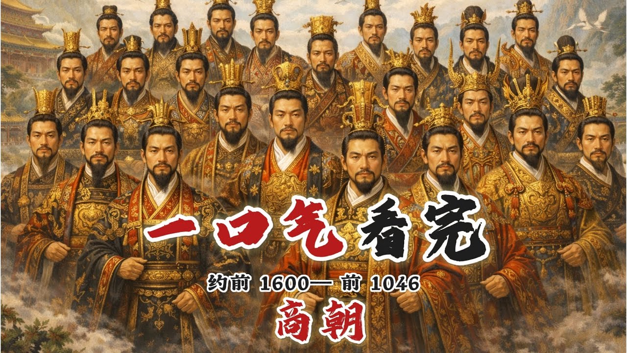 商汤传说中的玄鸟之子，血腥篡位却名留青史！#历史#商朝