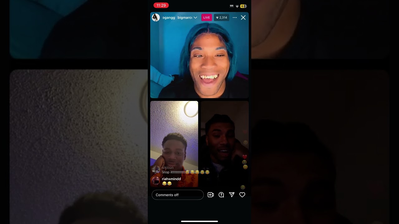 Messy maj  live ☕️: Maj arguing with Shamar part 1/2 😂😂😭😭😮😮