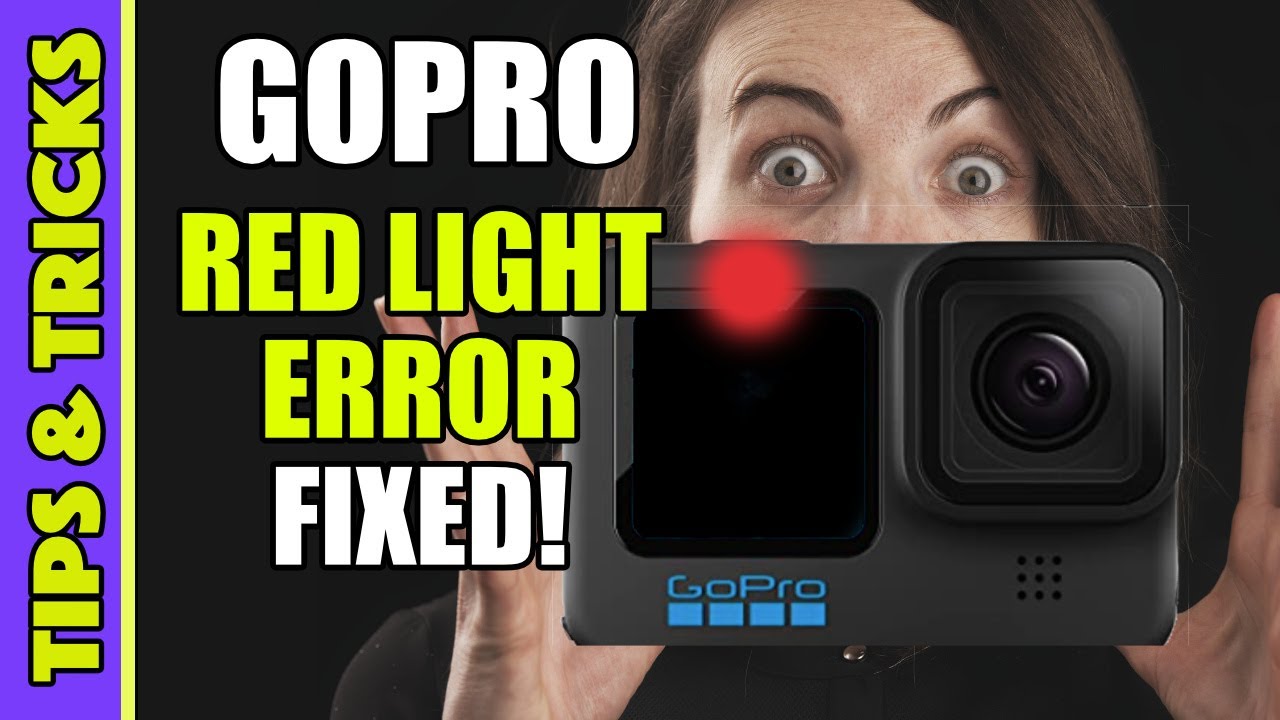 Устранение неполадок GoPro: горит красный индикатор, но камера не включается! Как это исправить?