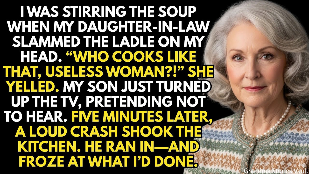 While Seasoning The Soup, My Daughter-In-Law Hit Me With A Ladle And Yelled, “Who Cooks Like That!”