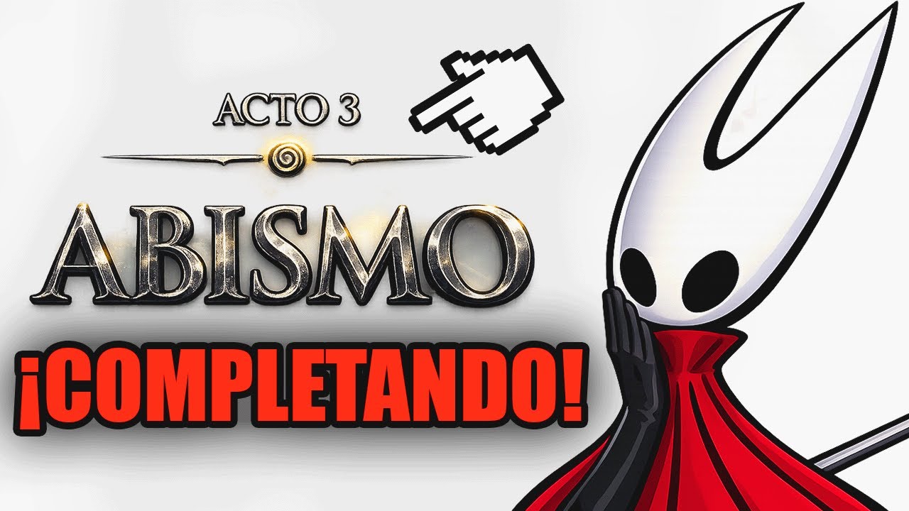 EXPLORANDO HOLLOW KNIGHT SILKSONG -  ACTO 3  ¡SUSCRÍBETE y TE SALUDO EN VIVO!