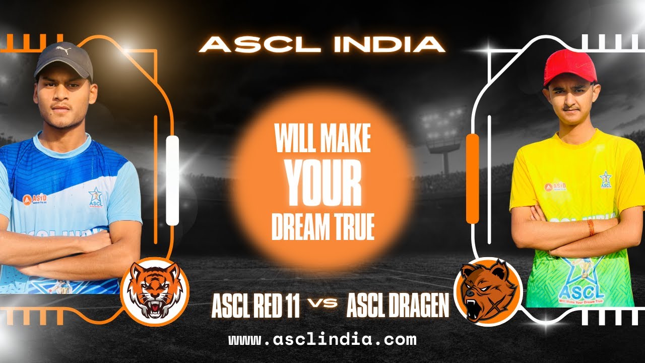 Live Match | Ascl Dragen U-16  vs Ascl Red 11 U-16 Match-3 @asclindia ​ ​