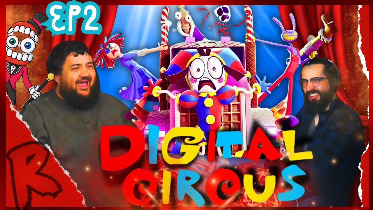 THE AMAZING DIGITAL CIRCUS - Ep 2: Candy Carrier Chaos! - @GLITCH | RENEGADES REACT
