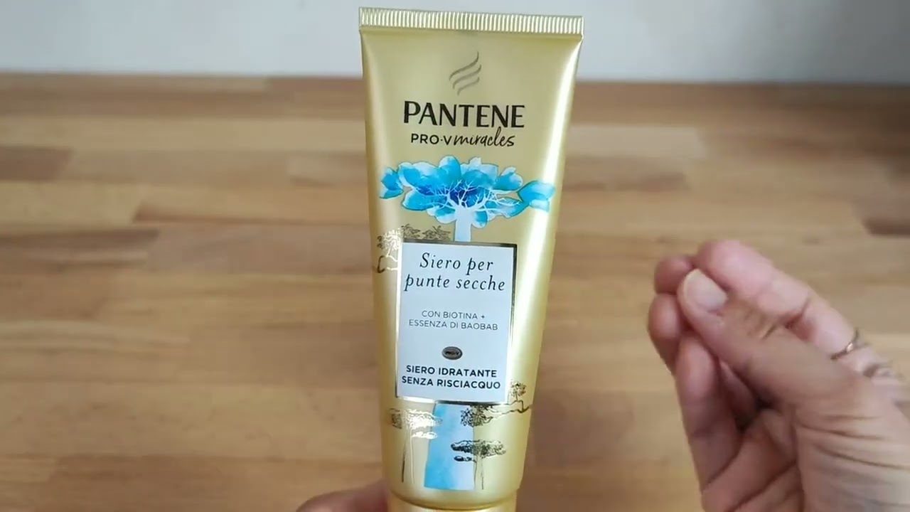 Pantene Pro V Miracles Siero Idratante Per Punte Secche, Con Biotina Ed Essenza Di Baobab