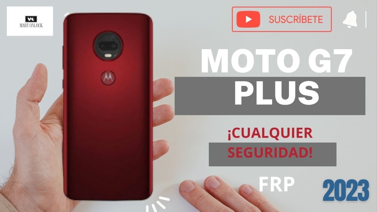 Como eliminar la cuenta de google de moto g7 plus, ULTIMA SEGURIDAD método TOTALMENTE INFALIBLE 2023
