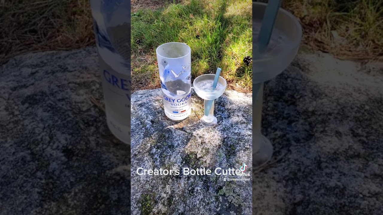 Creator's Glass Bottle Cutter - Upcycle your glass bottles! easy DIY!                Made in USA