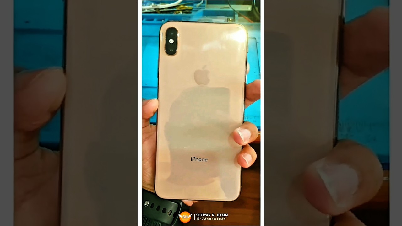 iPhone XS Max Restoration 🔧 | Broken iPhone Repaired Like New