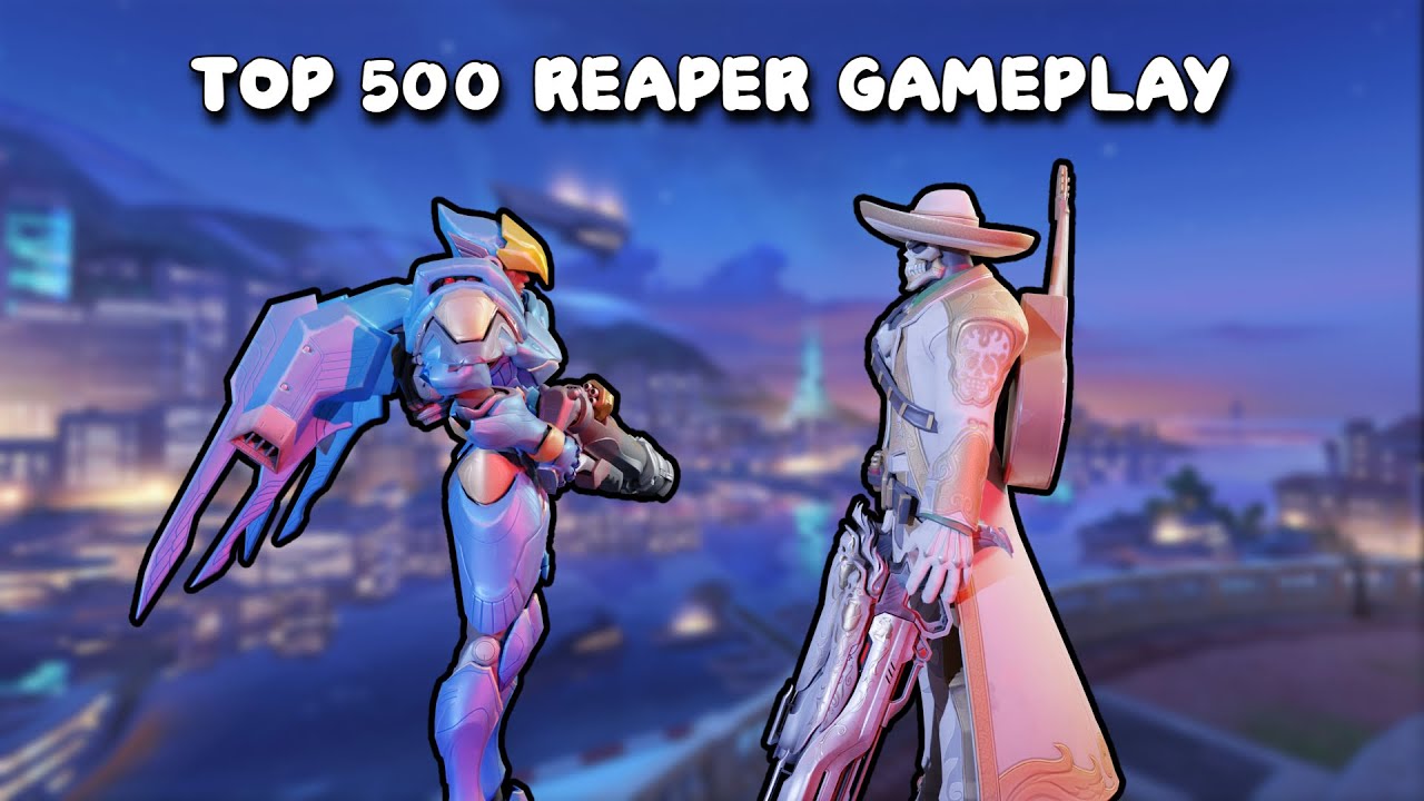 Pharah Dafran vs Me on REAPER - Overwatch 2 Top 500 Gameplay