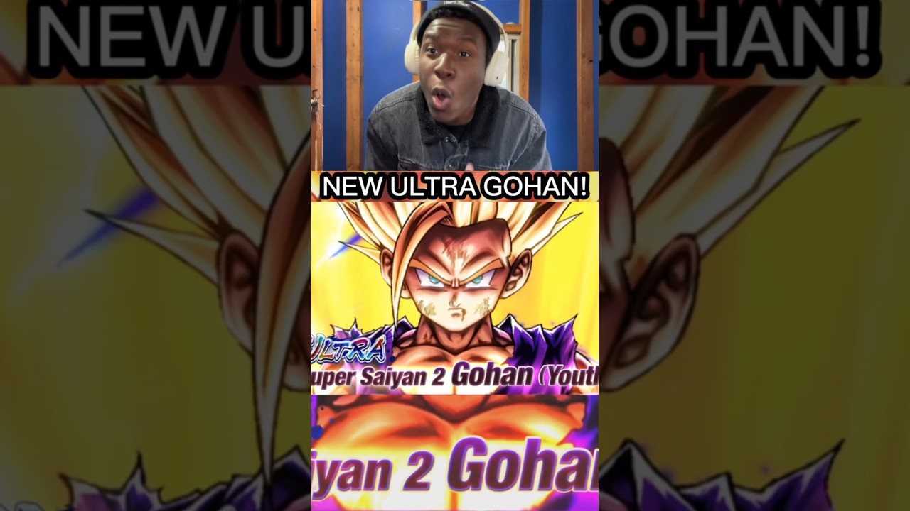 ULTRA SSJ2 GOHAN REACTION on Dragon Ball Legends!