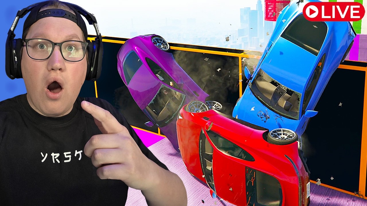 🔴 GTAV RACES TEGEN KIJKERS! // Yarasky Livestream