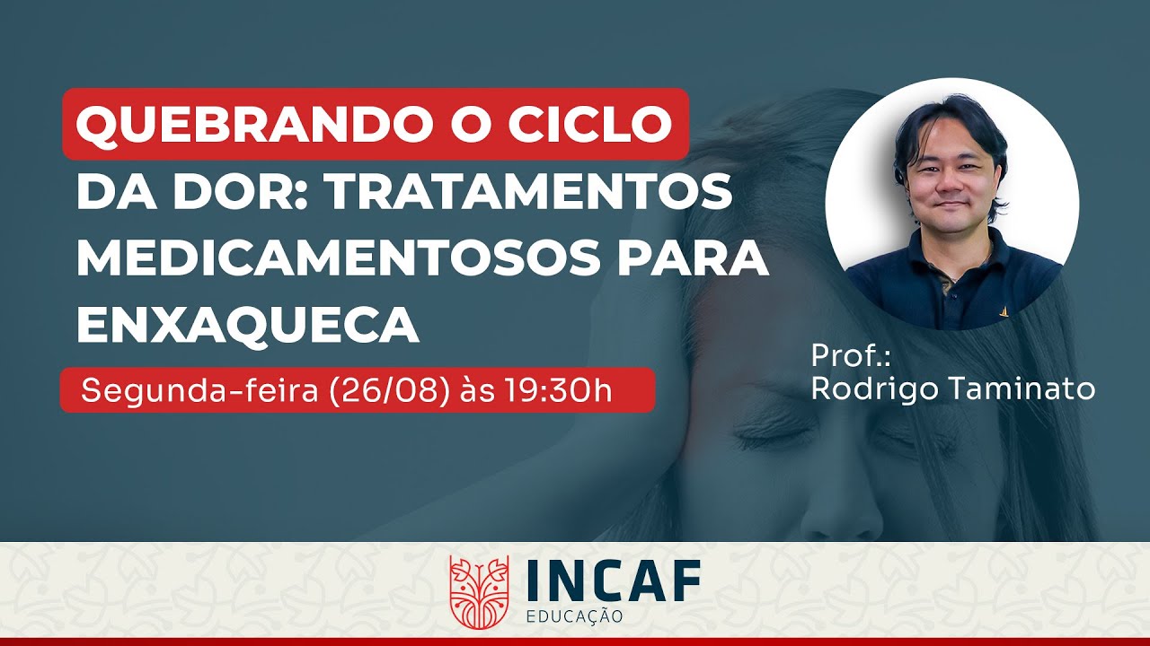 Workshop: Tratamentos medicamentosos para enxaqueca - Prof. Rodrigo Taminato