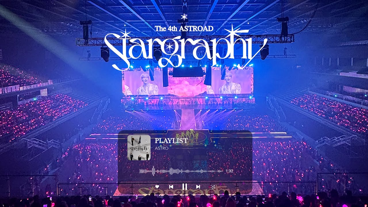 ASTRO 아스트로 The 4th ASTROAD [Stargraphy] - PLAYLIST