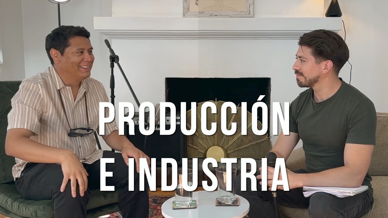Producción musical real: del estudio a la industria. Explicado por el Productor Sebastián Cancino.