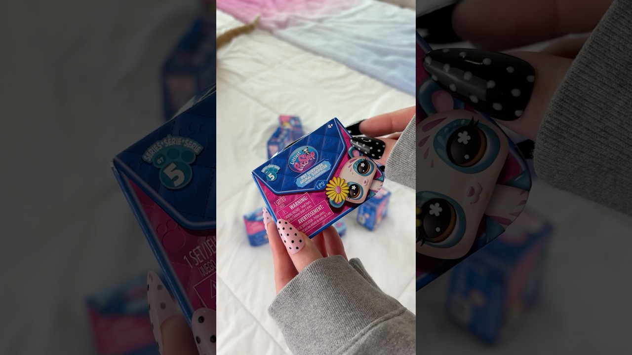 [ASMR] LPS SERIES 5 UNBOXING 🩷 #littlestpetshop #asmr #gifted