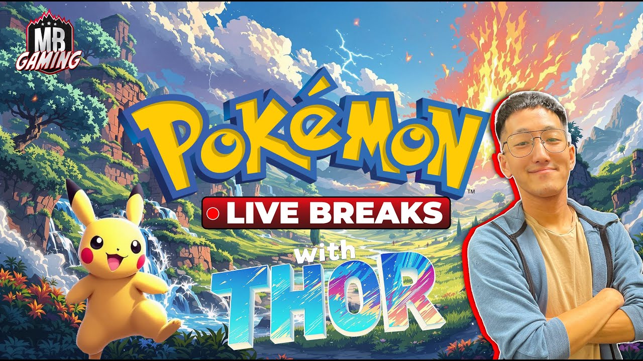 ASCENDED HEROES AND DANDADAN!! | Live Rips w/ Thor 1.31.2026