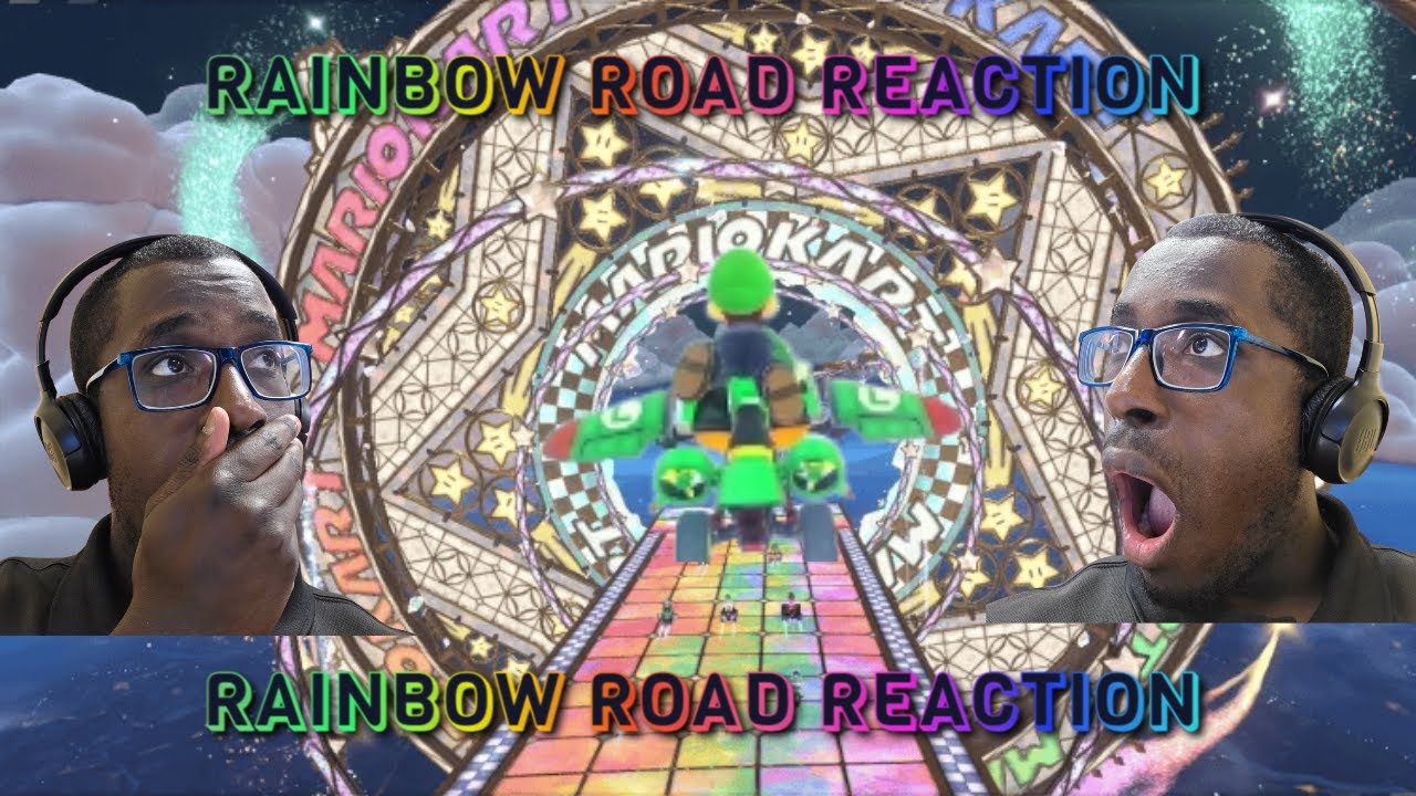 THIS MAY BE THE GREATEST RR EVER- Mario Kart World Rainbow Road Reaction