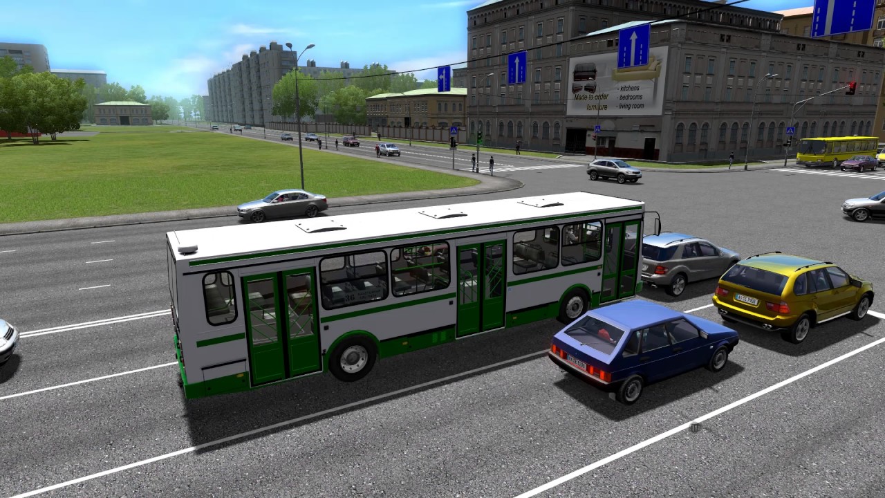 City Car Driving 1.5.3 - ЛиАЗ 5256 - Bus Route - Download Link