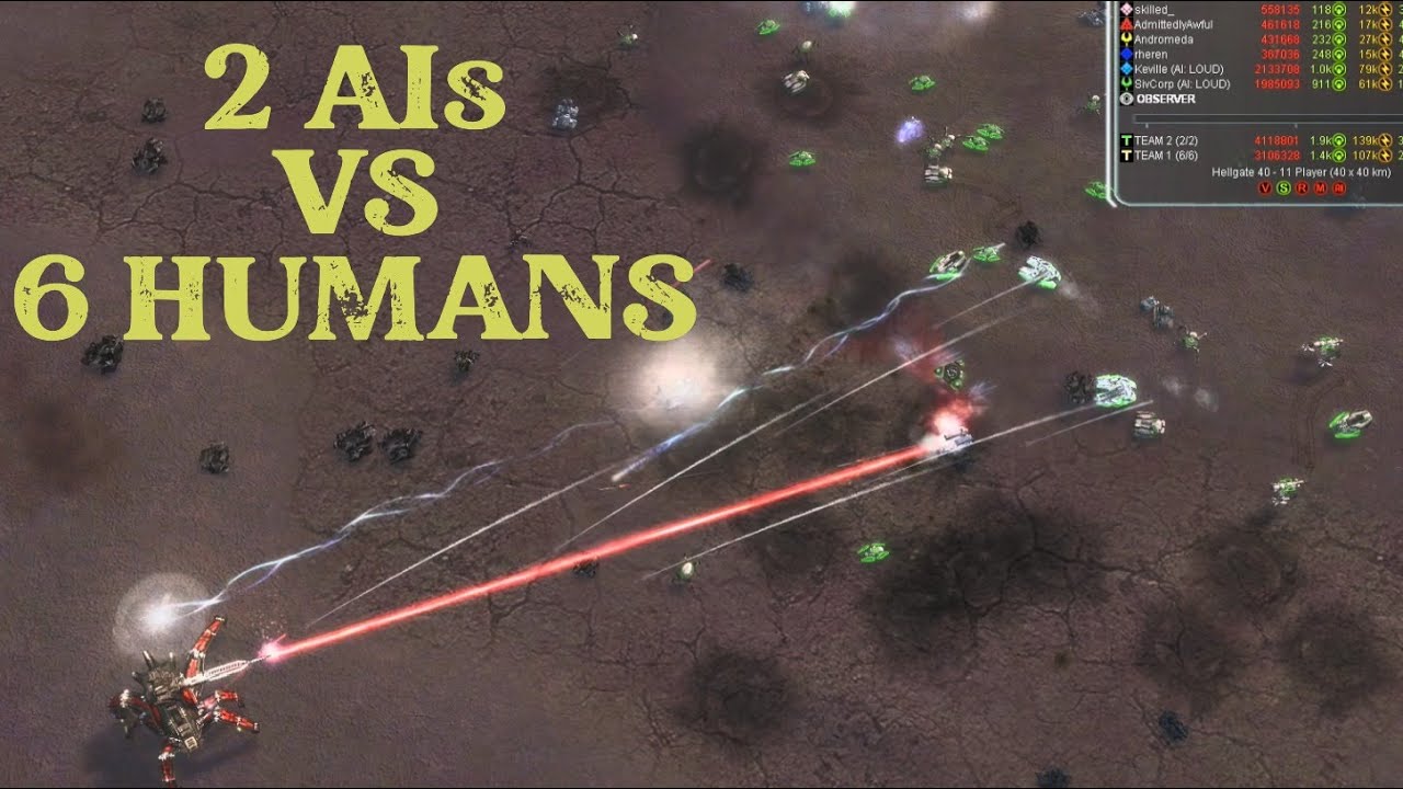 Hellgate #2 - Multiplayer w/ LOUD Mod in Supreme Commander Forged Alliance