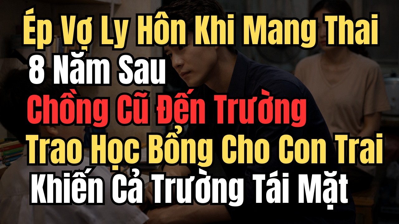 Ép Vợ Ly Hôn Khi Mang Thai 8 Năm Sau Chồng Cũ Đến Trường Trao Học Bổng Cho Con Trai Khiến ...
