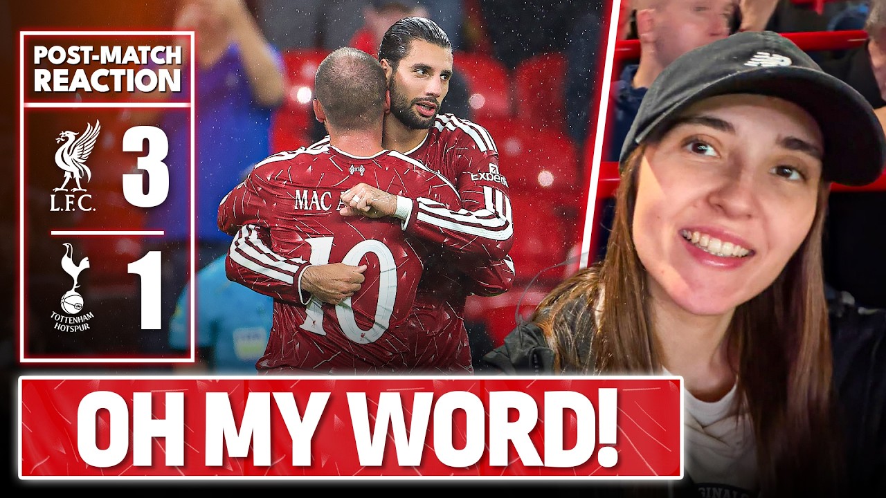 OH MY WORD SZOBO | Liverpool 3-1 Tottenham | Chloe's Match Reaction