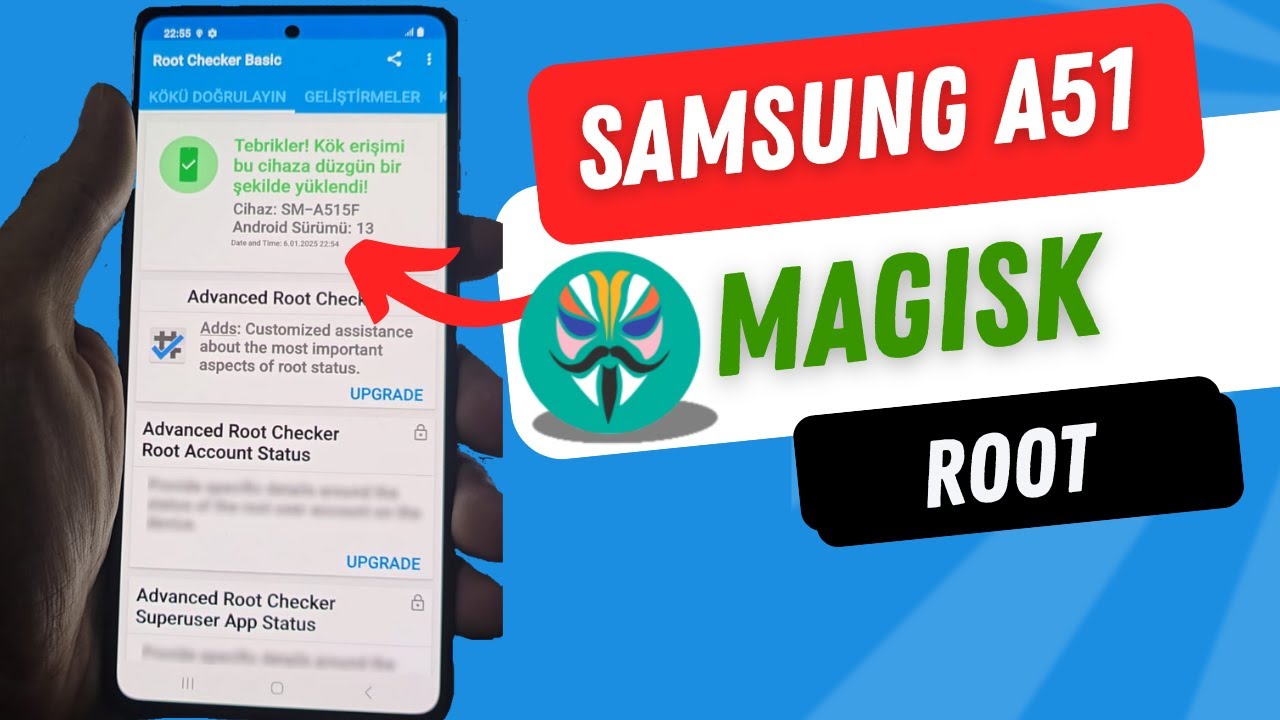 Как сделать Root на Samsung Galaxy A51 A515F с Magisk без TWRP?