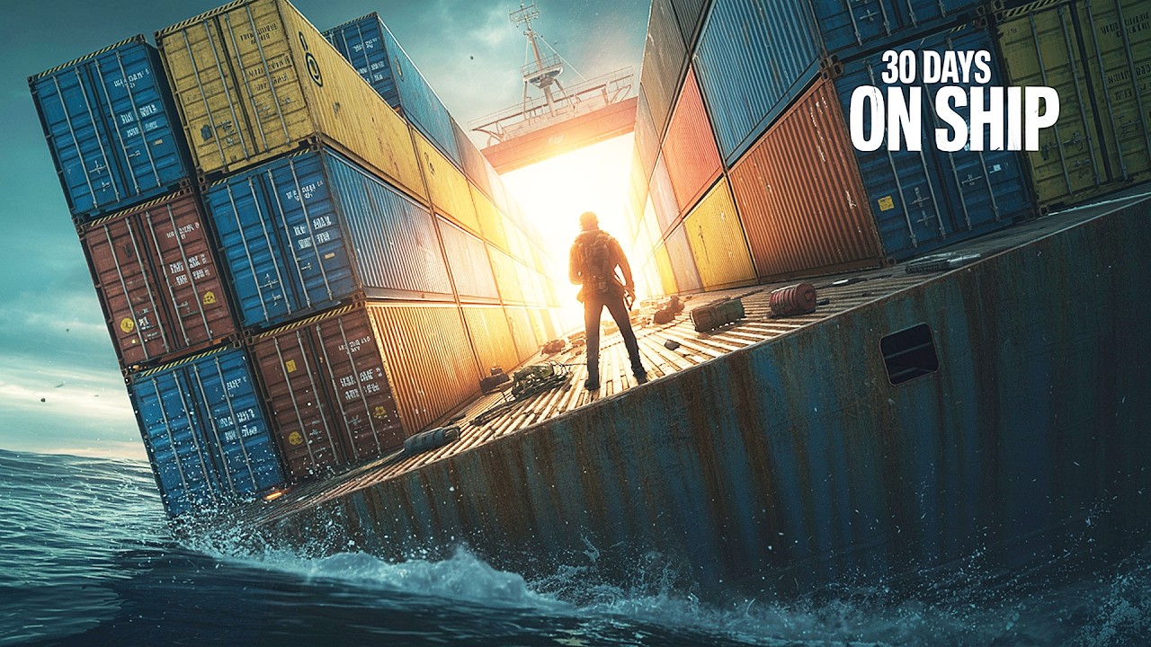 ESSE NAUFRÁGIO EM NAVIO DE CONTAINERS ESCONDE UM MISTÉRIO - 30 Days on Ship