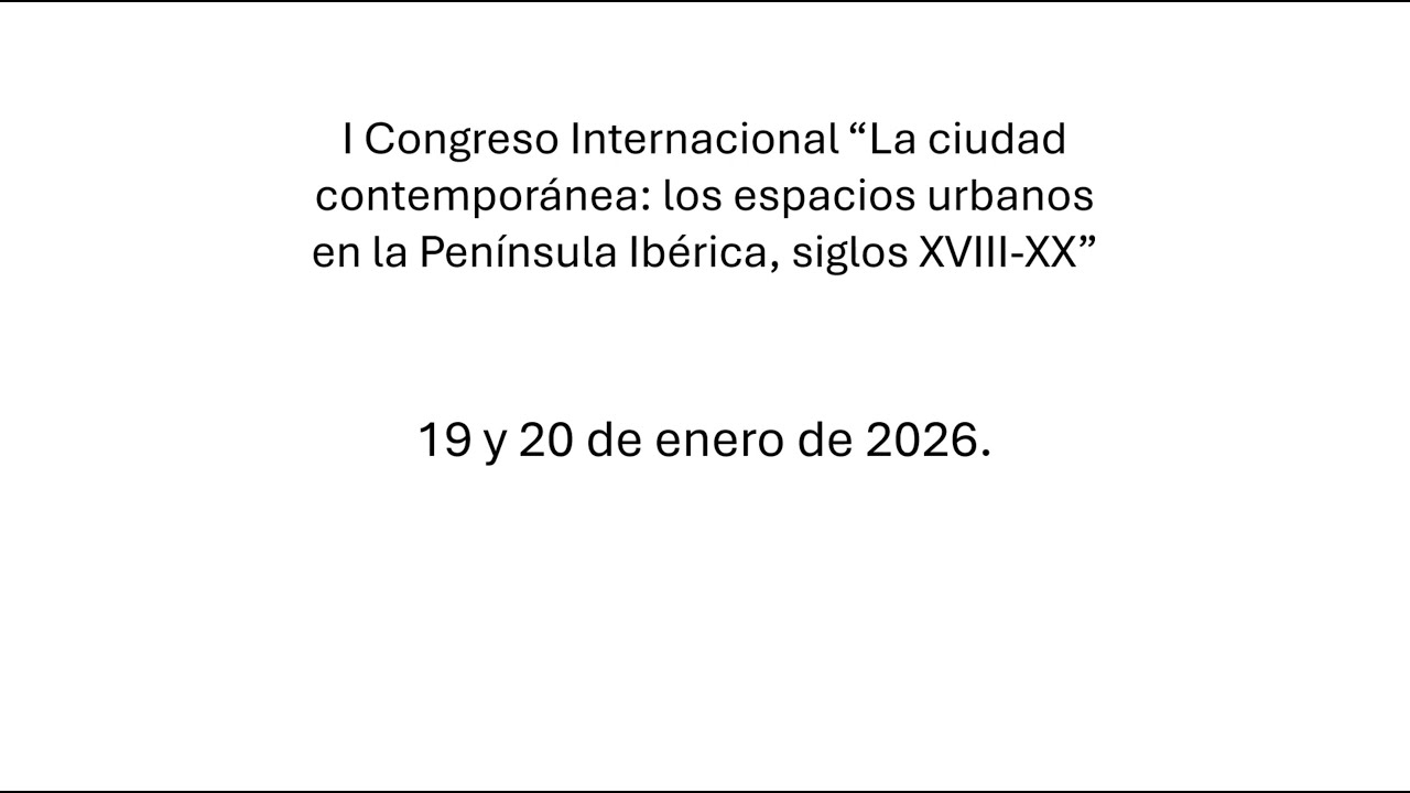 Martes 20 - Sesión de tarde - 17:10h - Mercedes Fernández Paradas y Francisco Manuel Pérez Hidalgo