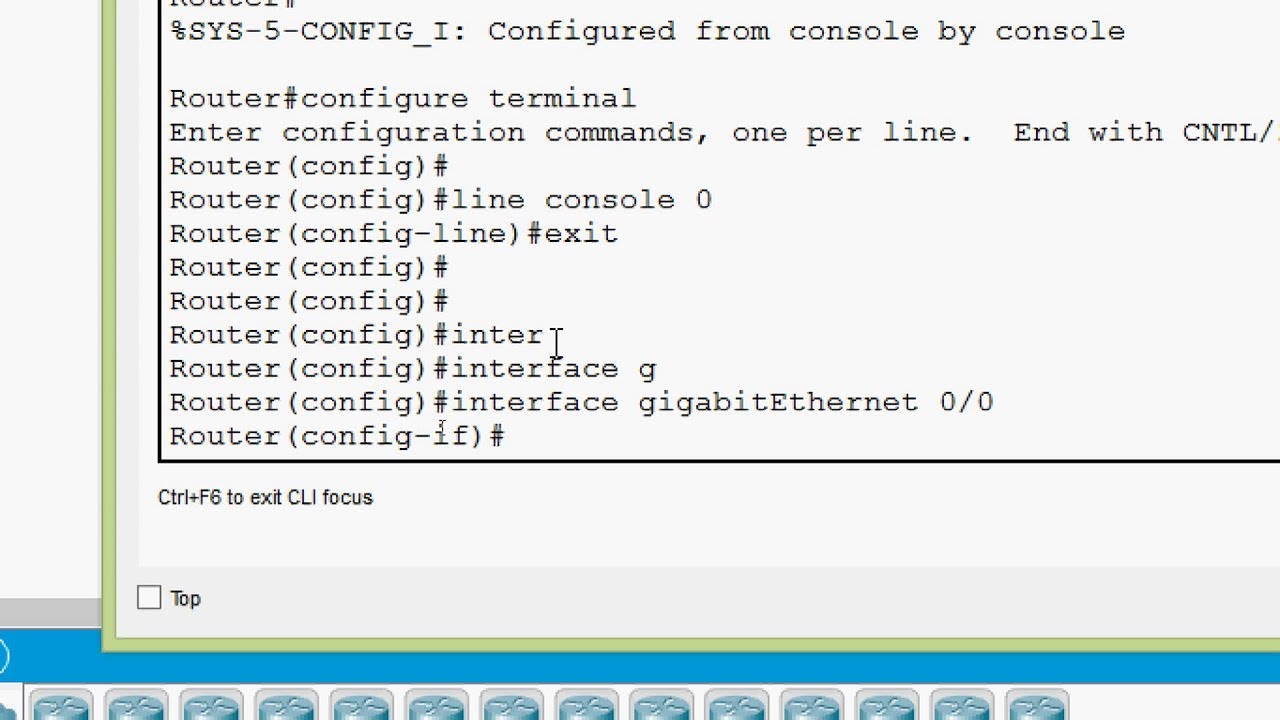 Navigate Between IOS Modes | CCENT-ICND1